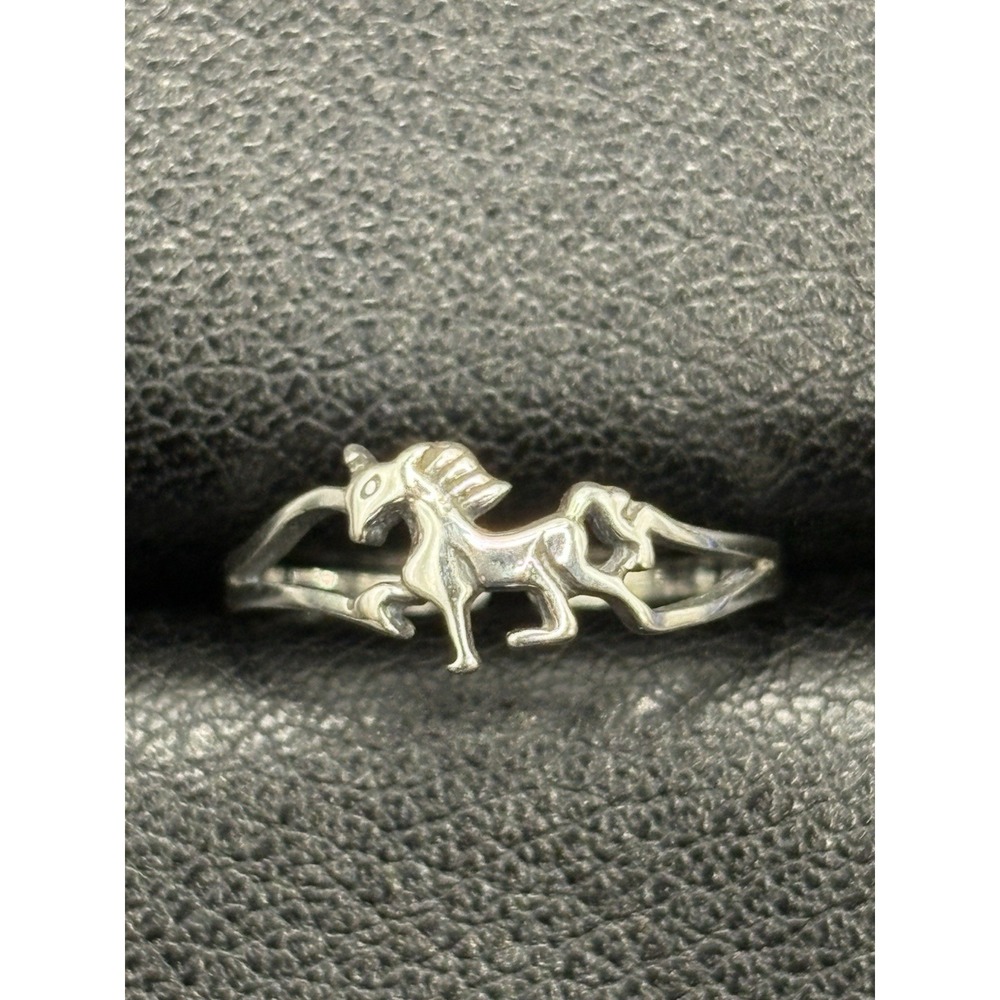 New Condition Sterling Silver Unicorn Toe Ring 925 G9